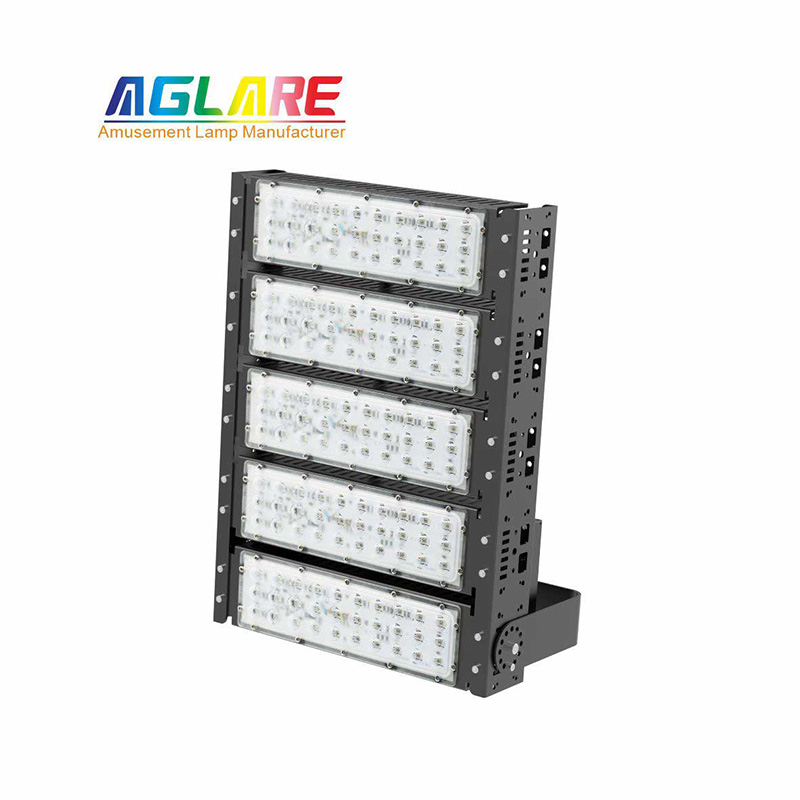 led彩色投光灯 带？250W变色RGB泛光灯游乐园公园景观户表照明