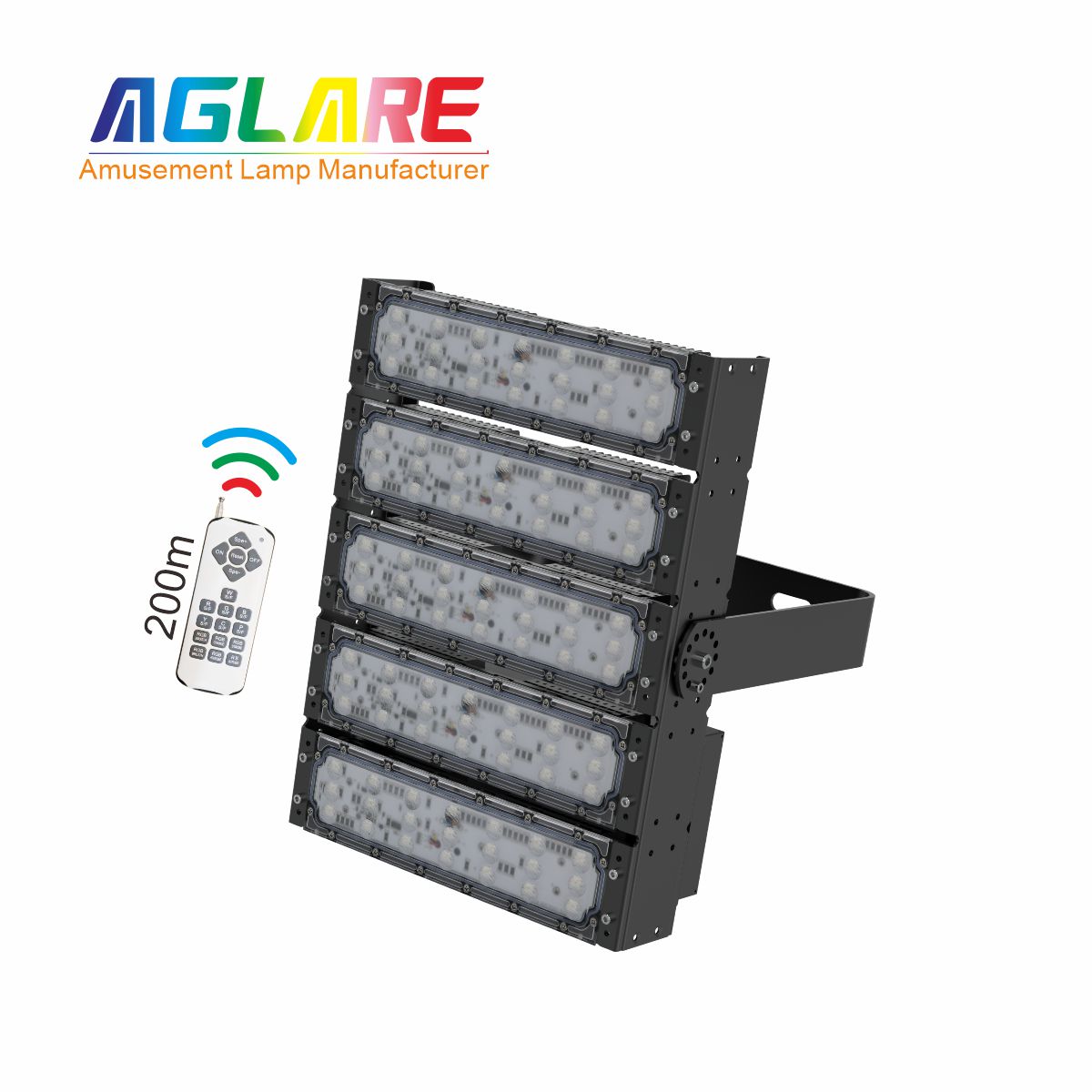 250W LED彩色投光灯RGB景观灯户表射灯带？仄