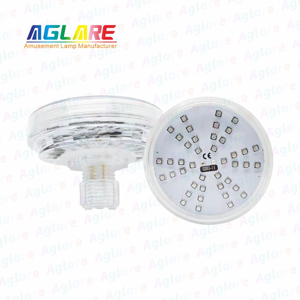 80mm RGB自动LED灯1-16旋转成效的游乐设施- AC24V， 48led